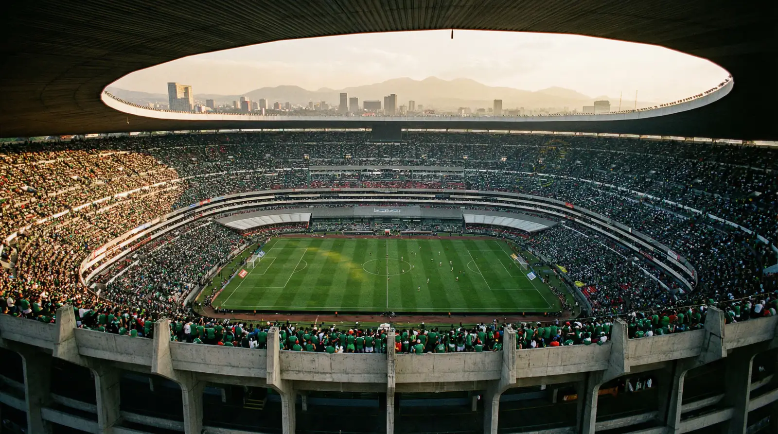 Estadio Azteca v Mexico City, dejisko otváracích zápasov MS 2026