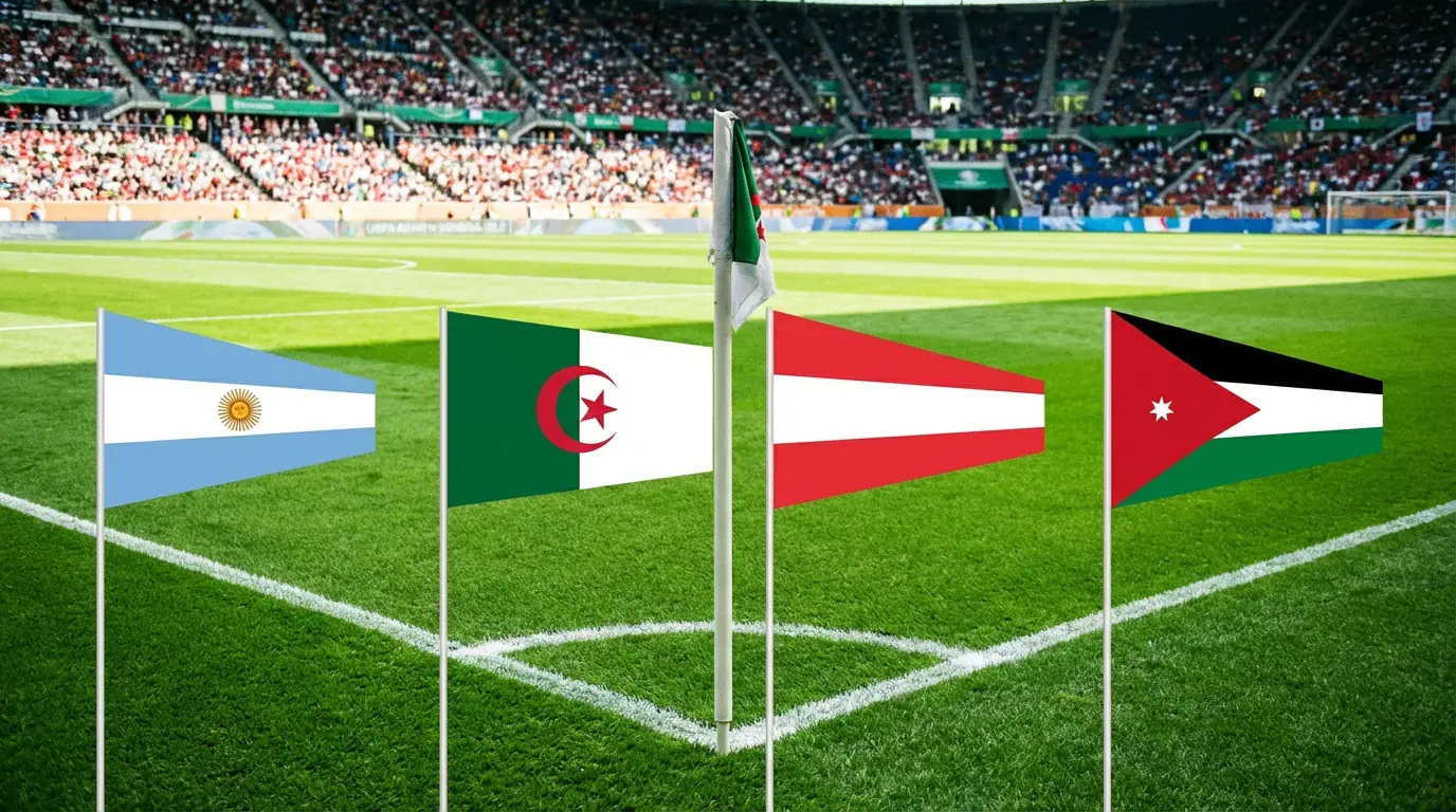 Skupina J na MS 2026 s Argentínou, Alžírskom, Rakúskom a Jordánskom